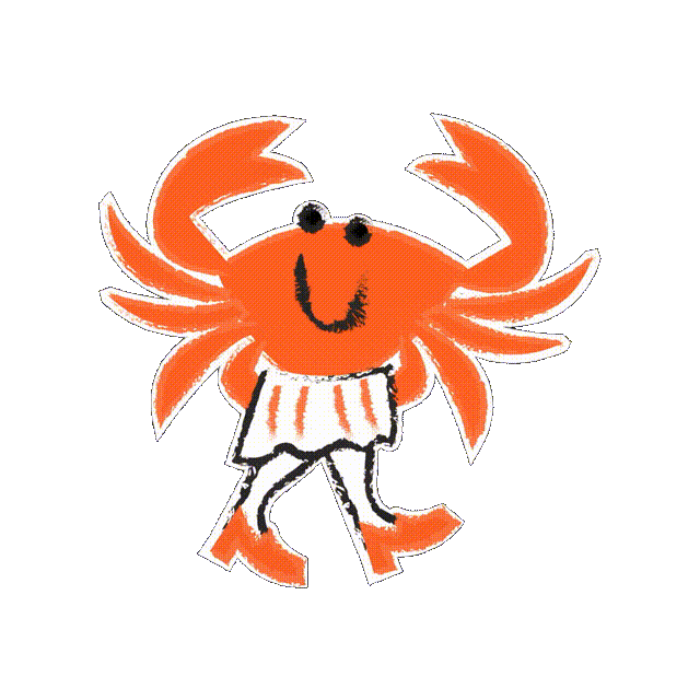 Crab mascot