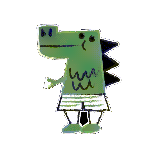 Croco mascot